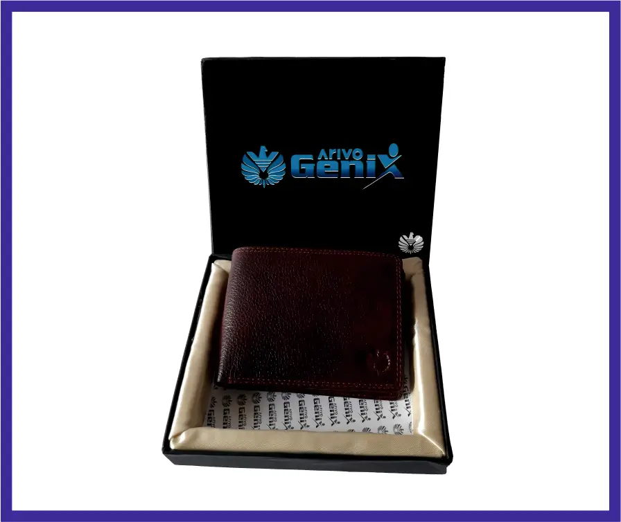 ARIVOGENIX Genuine Leather wallet For Men